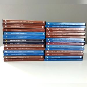 55 x The Great Courses DVD Set & the Guidebooks